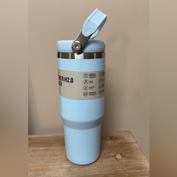 NEW Stanley Tumbler with Handle 30oz - Soft Blue - Picture 2 of 12